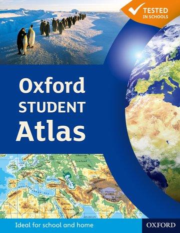 Vorderes Coverbild Oxford Student Atlas 2012