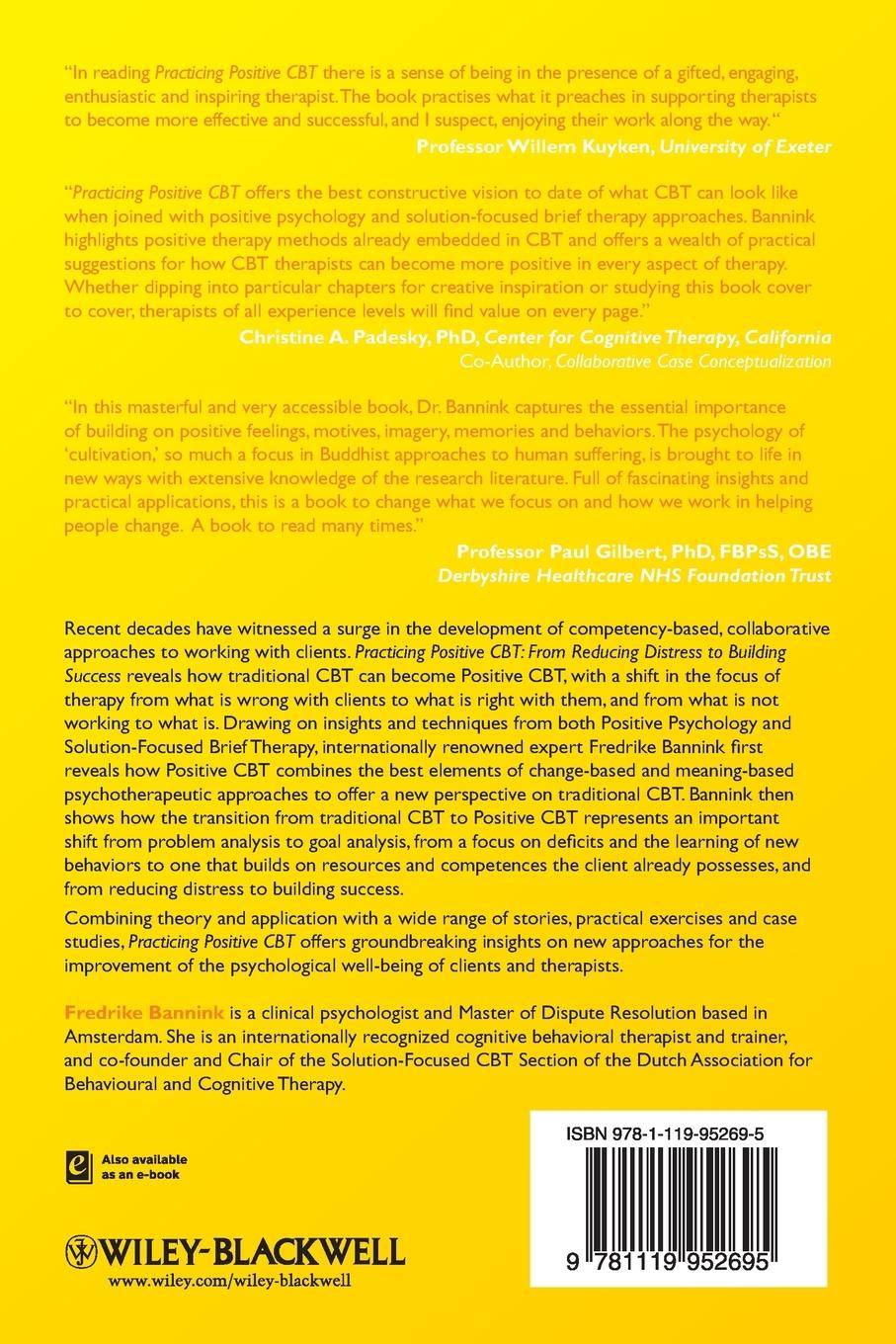 Rückseitencover Practicing Positive CBT