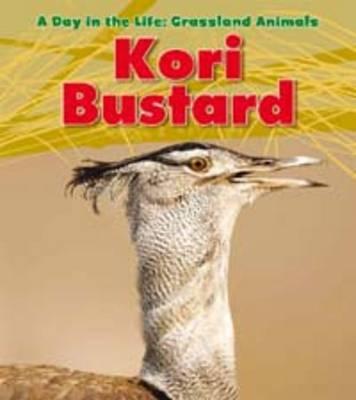 Vorderes Coverbild Kori Bustard. Louise Spilsbury