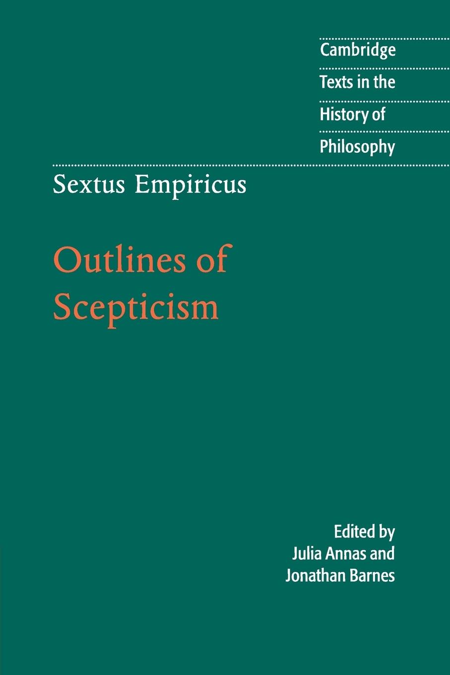 Vorderes Coverbild Sextus Empiricus