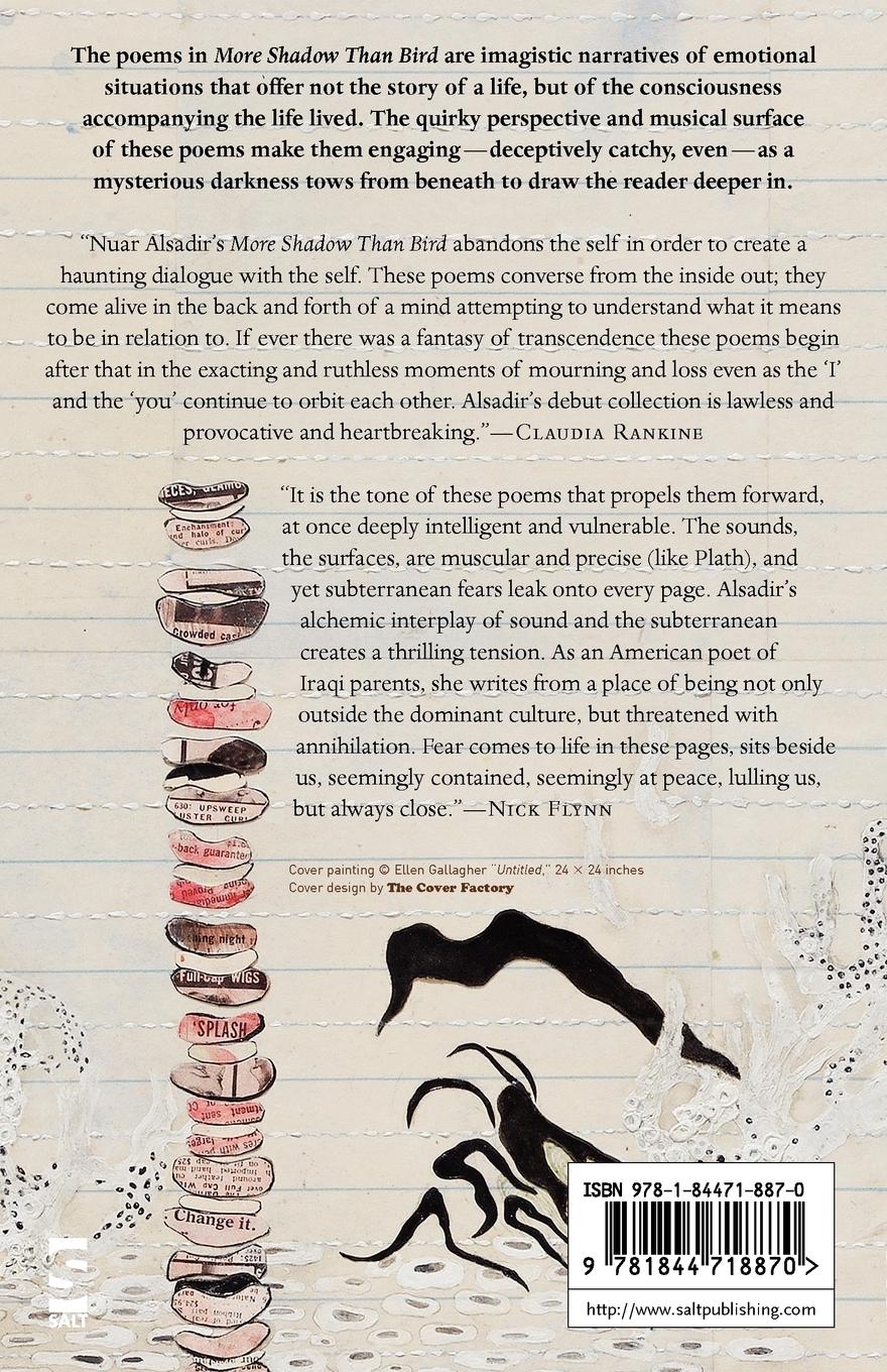 Rückseitencover More Shadow Than Bird