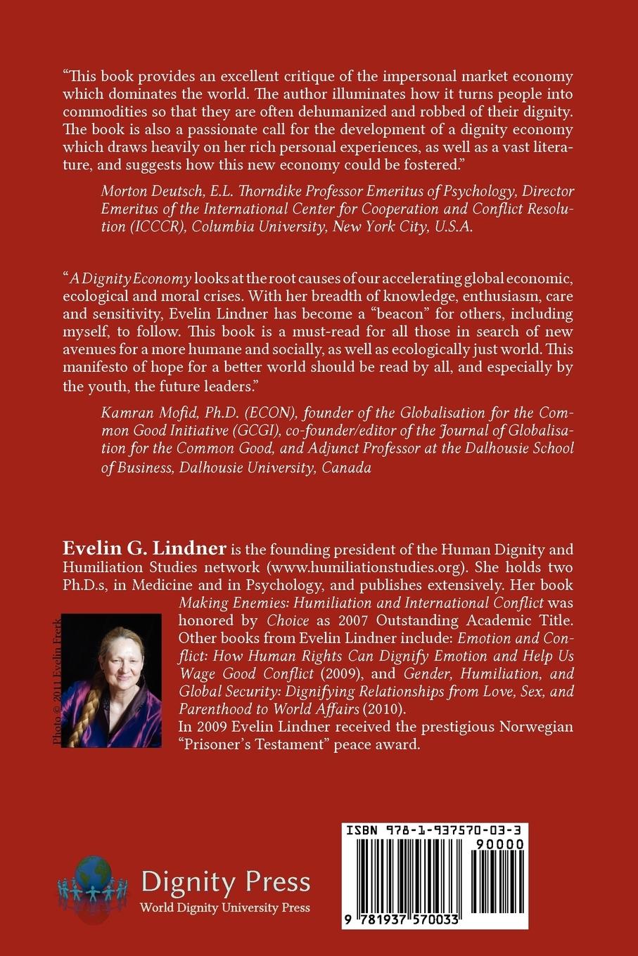 Rückseitencover A Dignity Economy