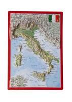 Vorderes Coverbild Reliefpostkarte Italien