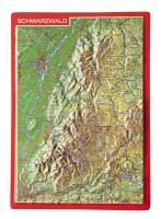 Vorderes Coverbild Reliefpostkarte Schwarzwald