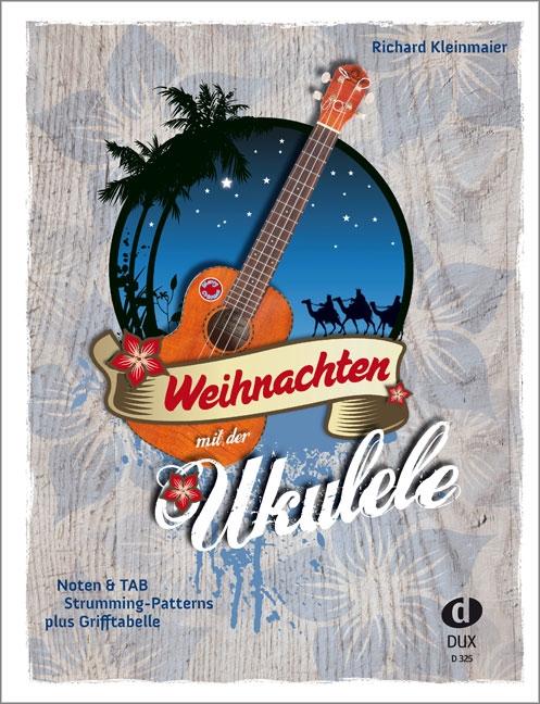 Vorderes Coverbild Weihnachten mit der Ukulele