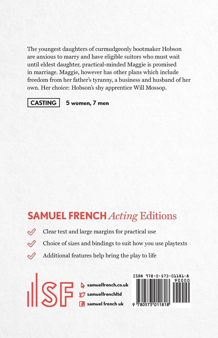 Rückseitencover Hobson's Choice