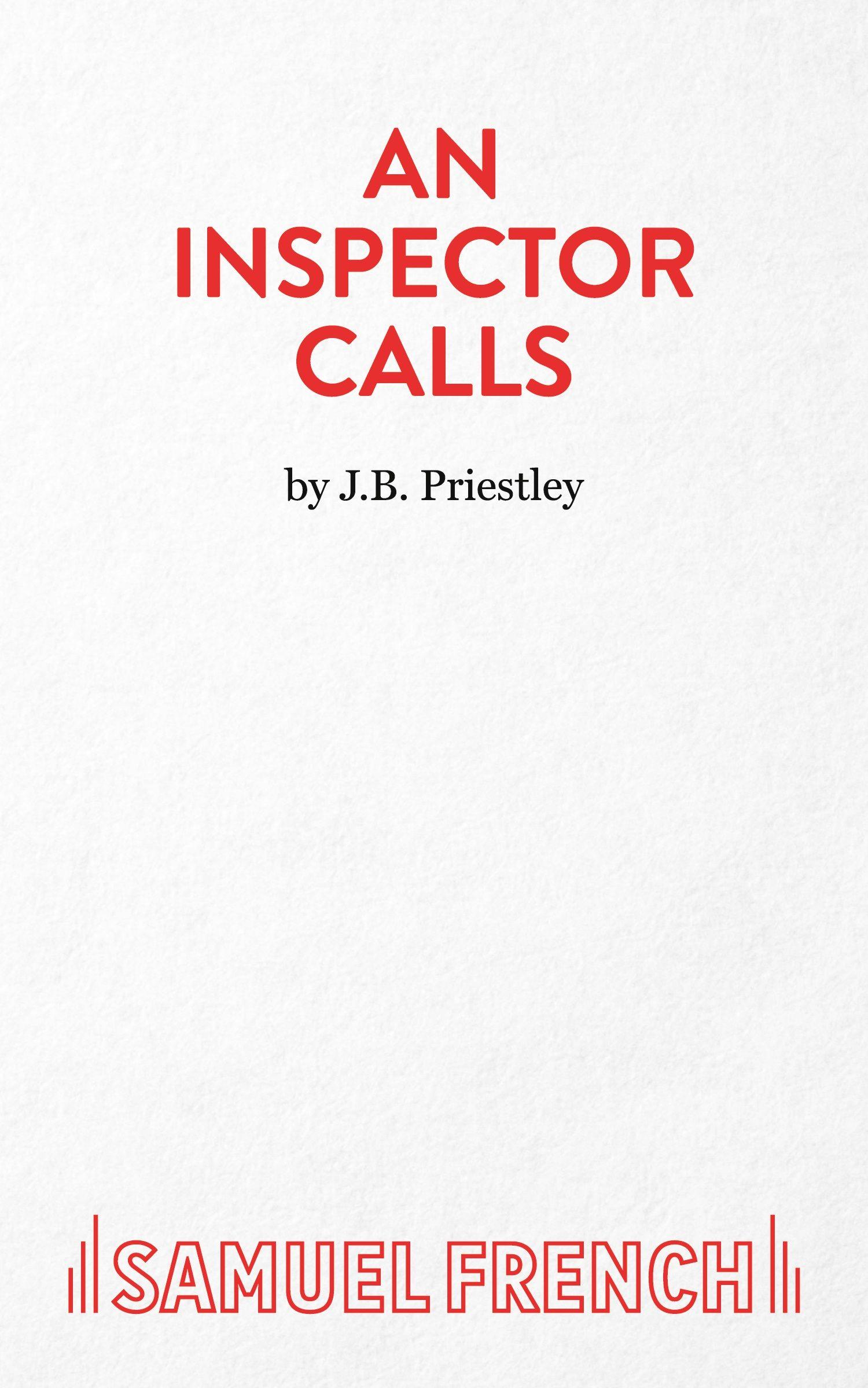 Vorderes Coverbild An Inspector Calls