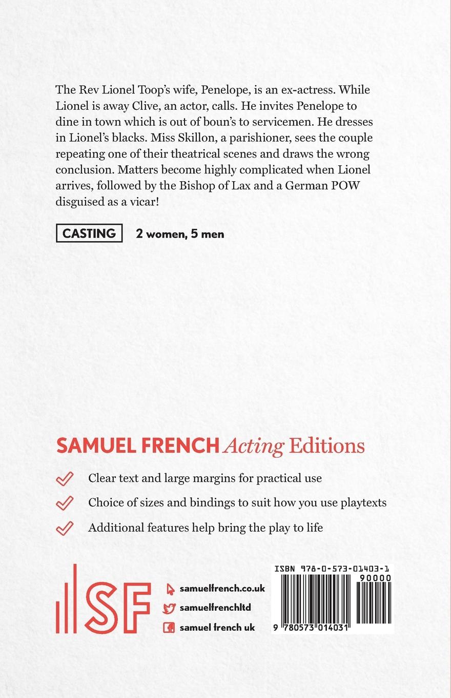 Rückseitencover See How They Run!