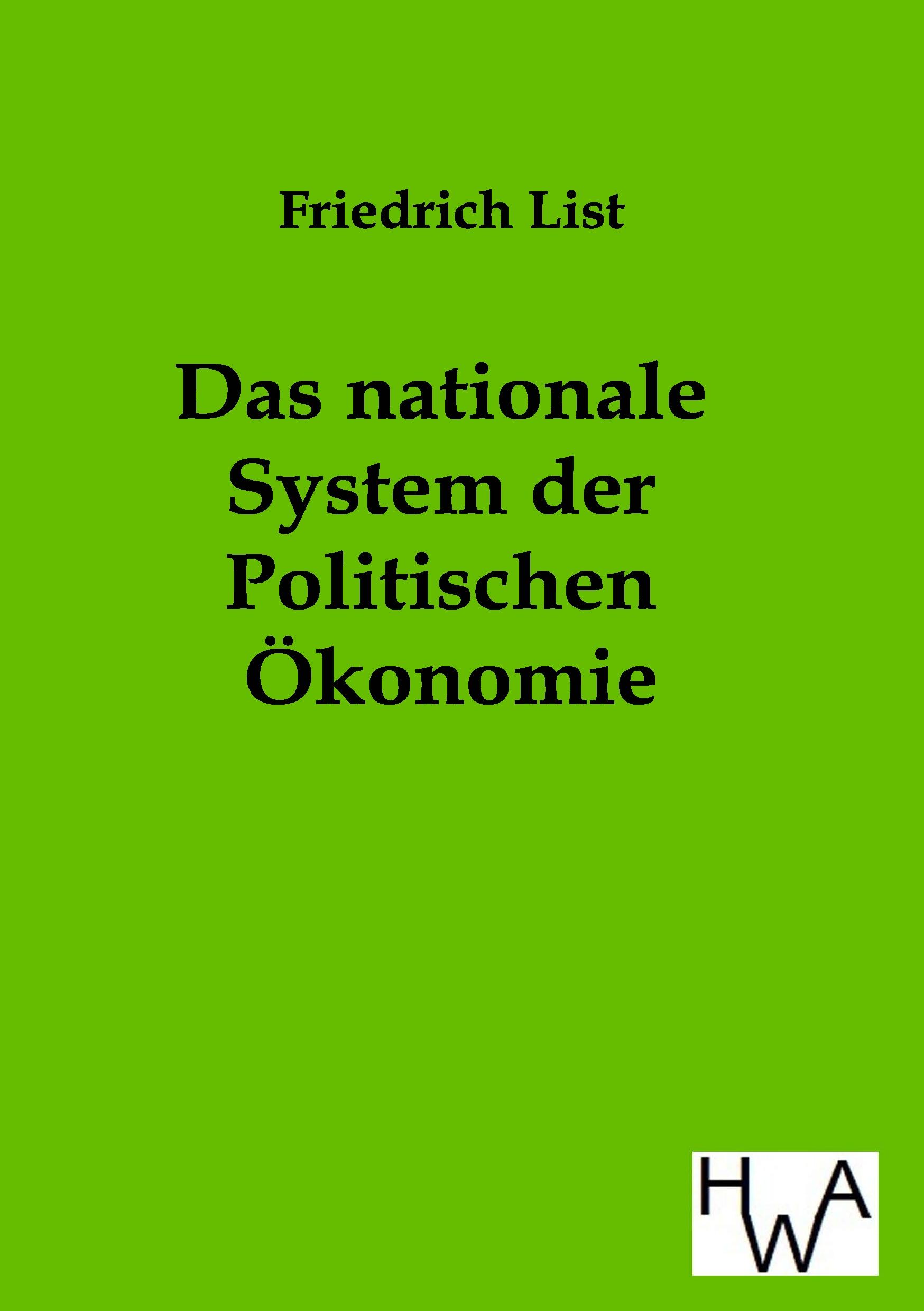 Vorderes Coverbild Das nationale System der Politischen Ökonomie