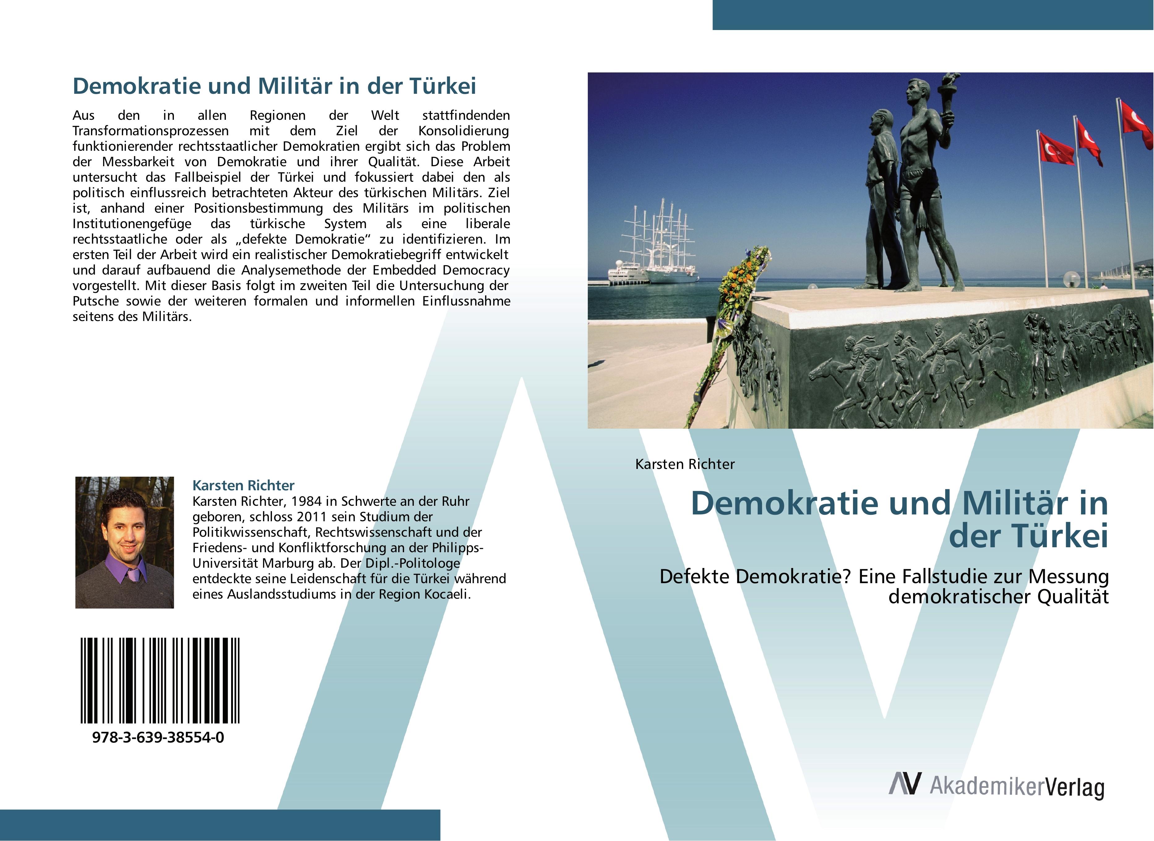 Vorderes Coverbild Demokratie und Militär in der Türkei