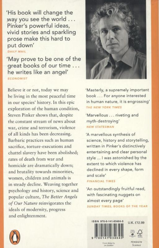 Rückseitencover The Better Angels of Our Nature