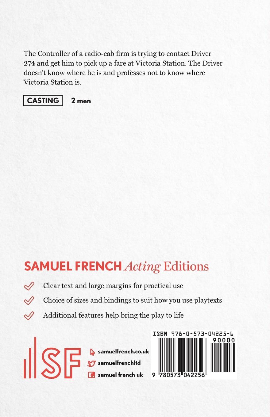 Rückseitencover Victoria Station - A Play