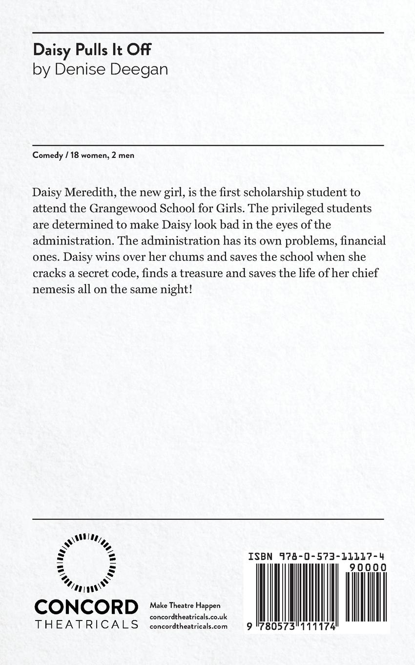 Rückseitencover Daisy Pulls It Off