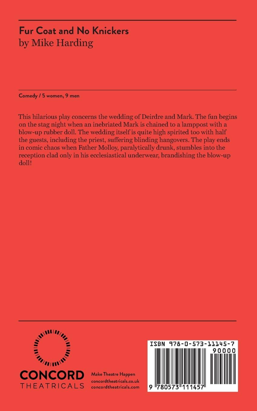 Rückseitencover Fur Coat and No Knickers - A Comedy