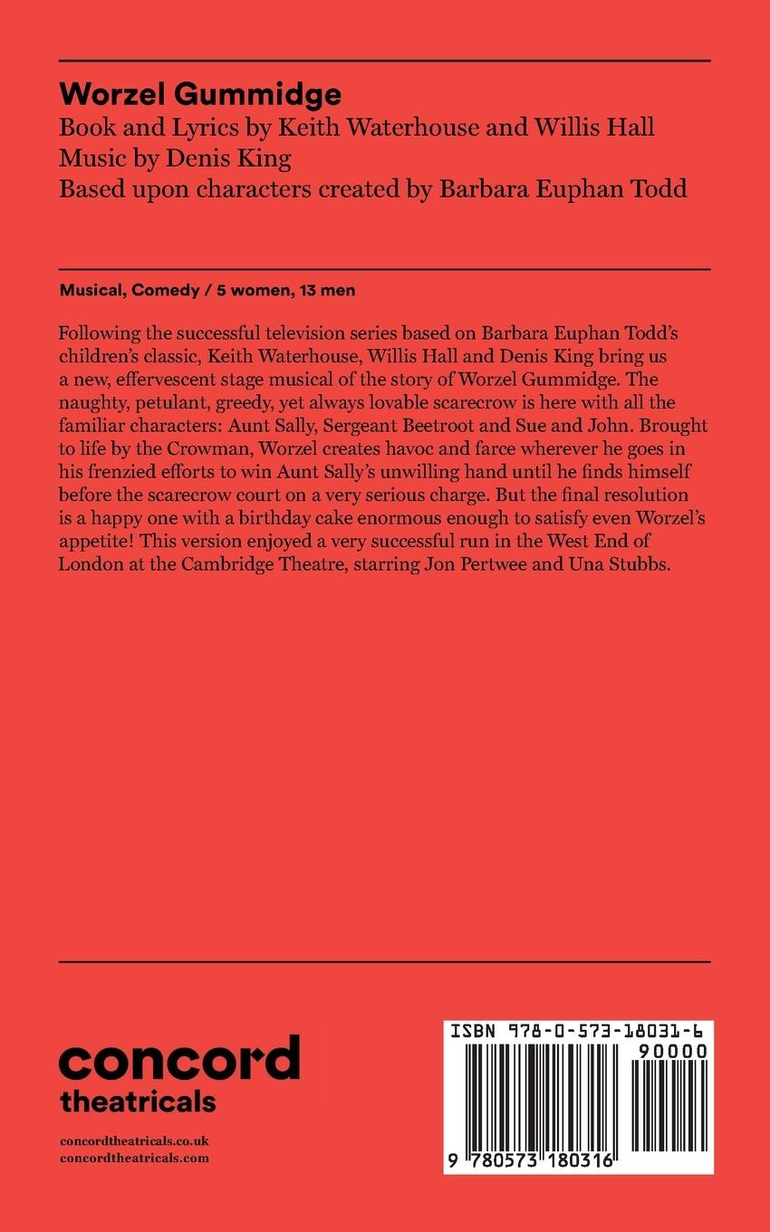 Rückseitencover Worzel Gummidge