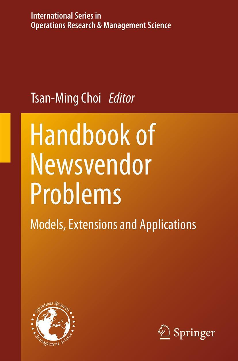 Vorderes Coverbild Handbook of Newsvendor Problems