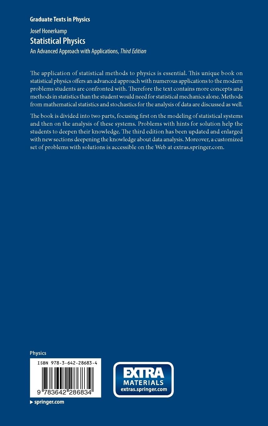Rückseitencover Statistical Physics