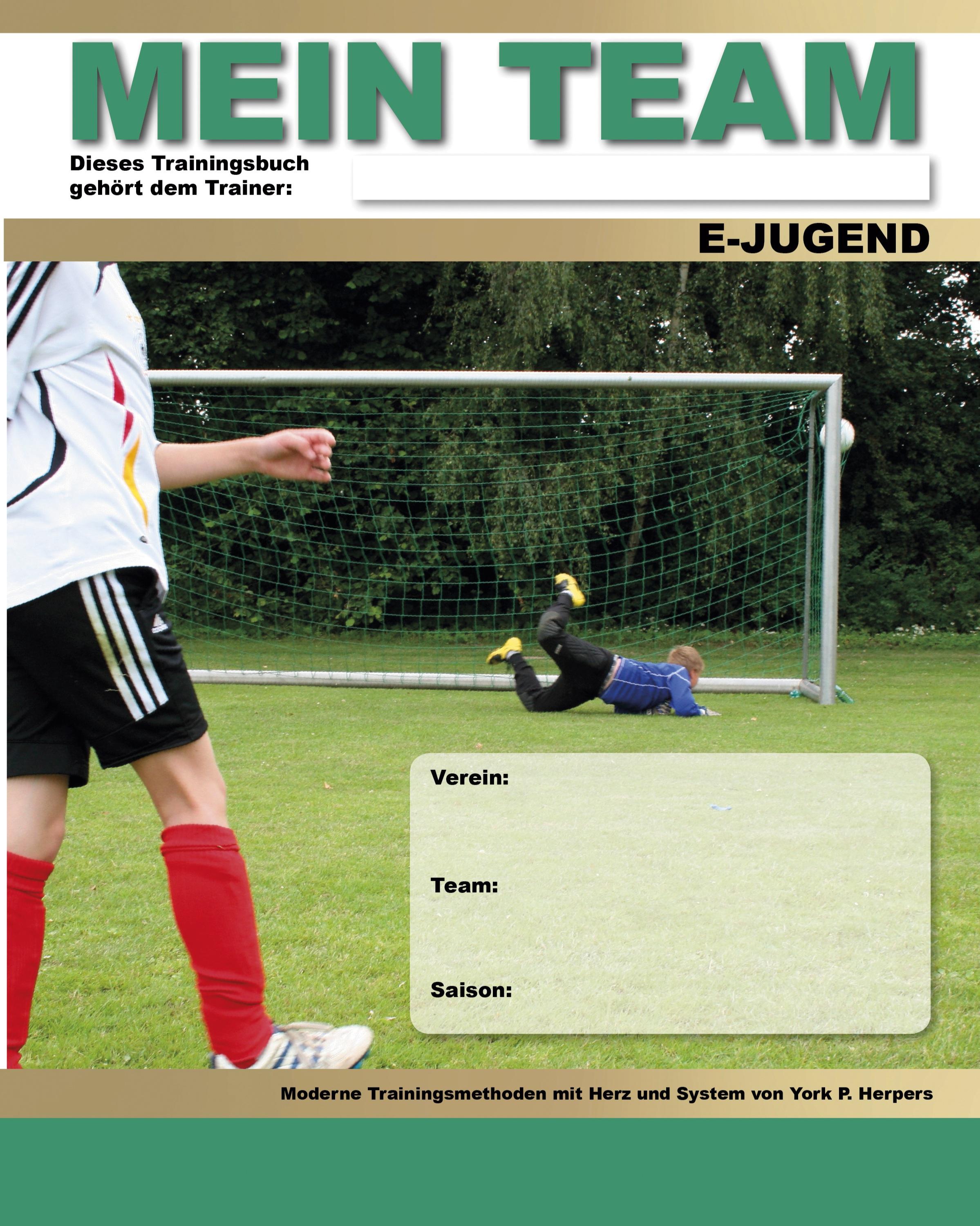 Vorderes Coverbild Mein Team - E-Jugend - Moderne Trainingsmethoden mit Herz und System