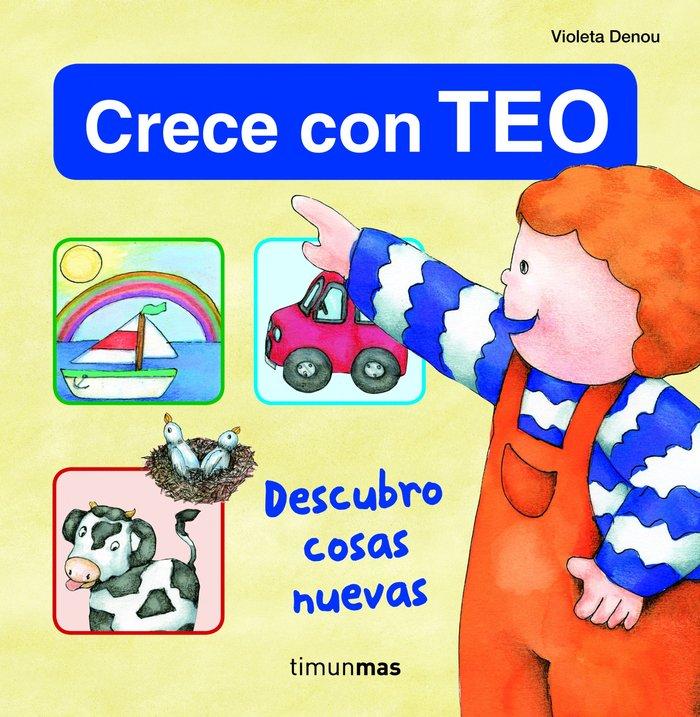 Vorderes Coverbild Crece con Teo. Descubro cosas nuevas