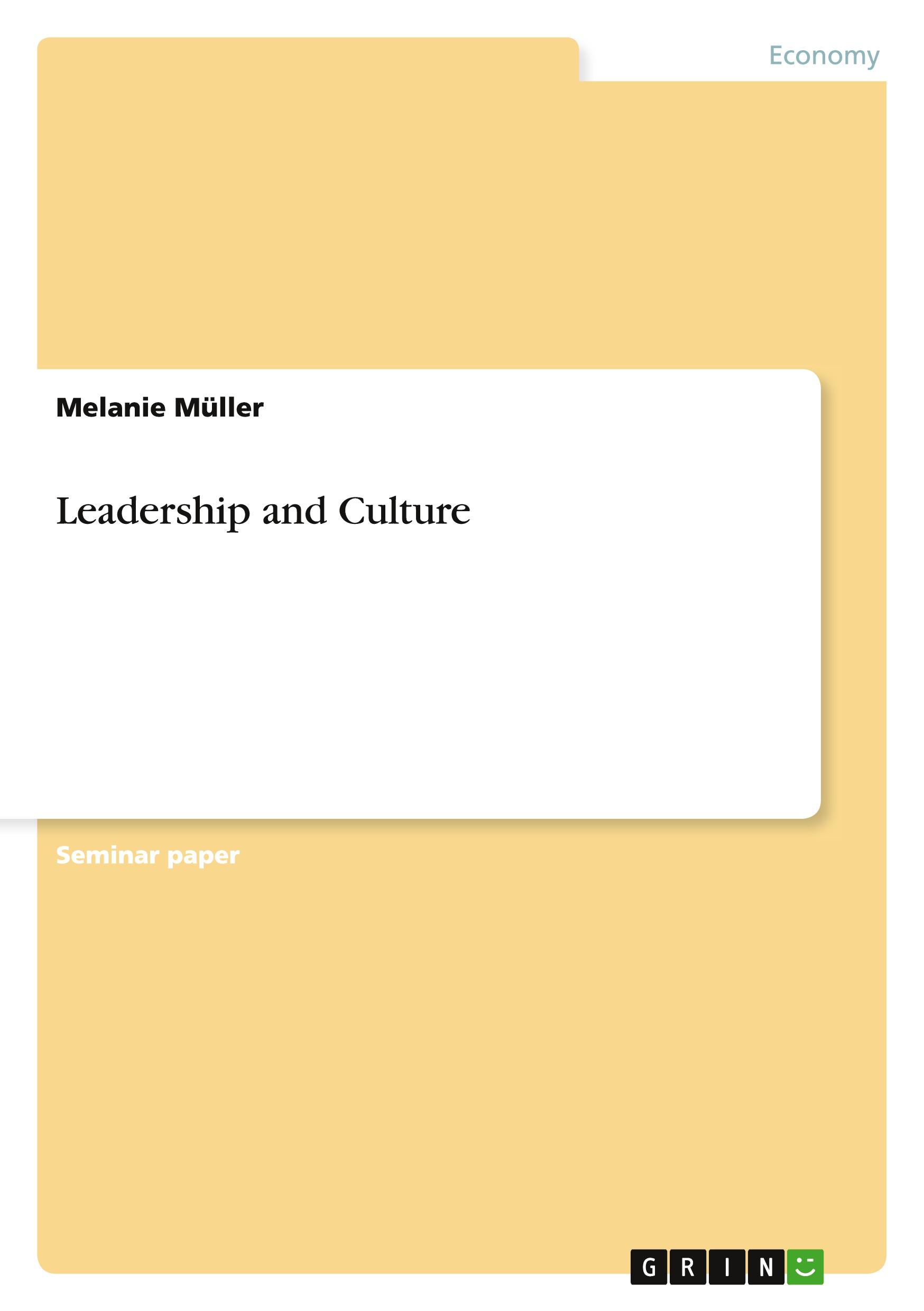 Vorderes Coverbild Leadership and Culture