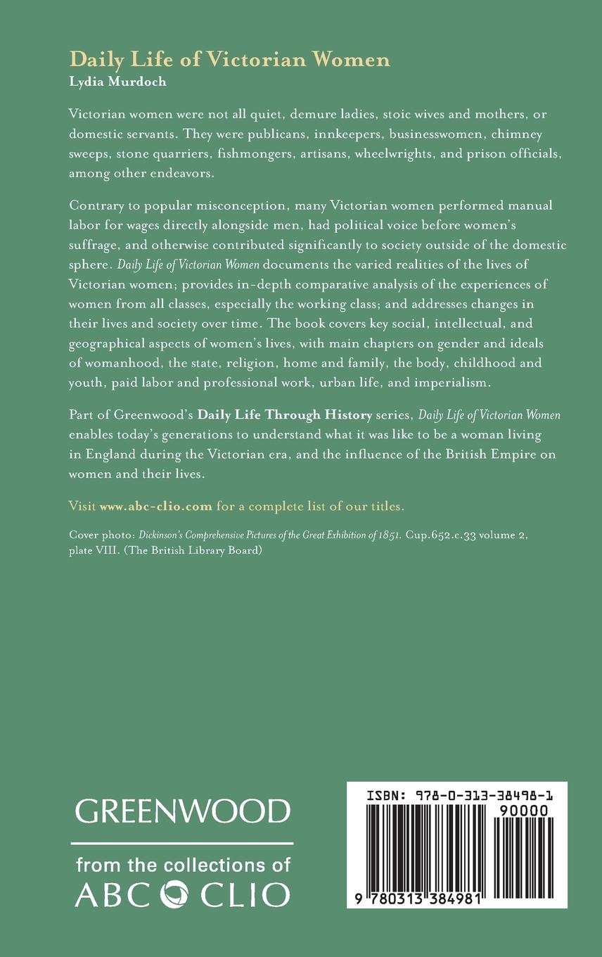 Rückseitencover Daily Life of Victorian Women