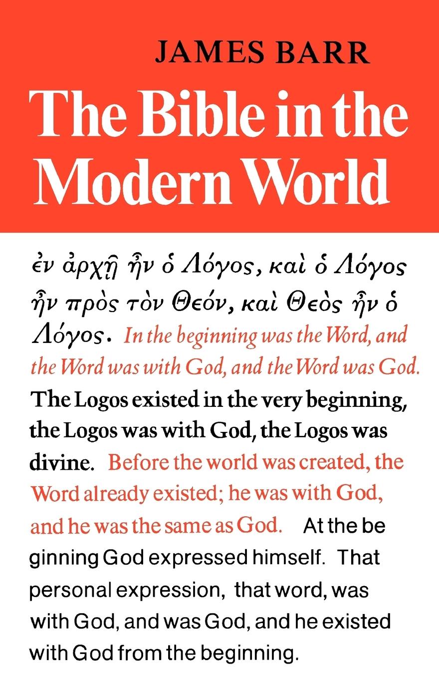 Vorderes Coverbild Bible in the Modern World