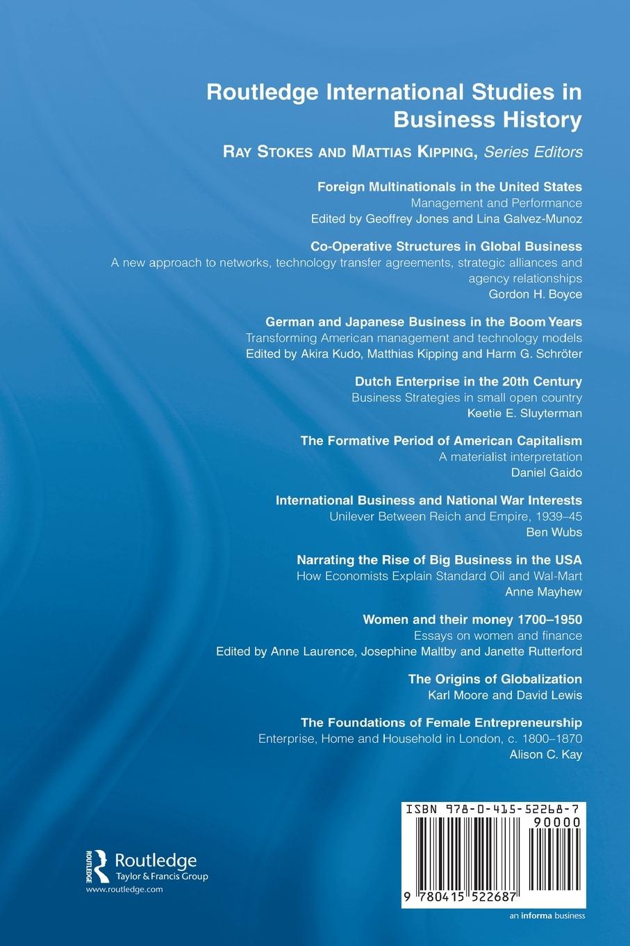 Rückseitencover The Foundations of Female Entrepreneurship