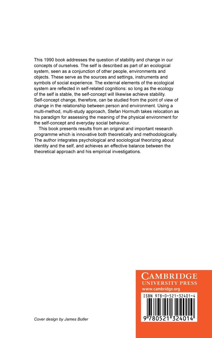 Rückseitencover The Ecology of the Self