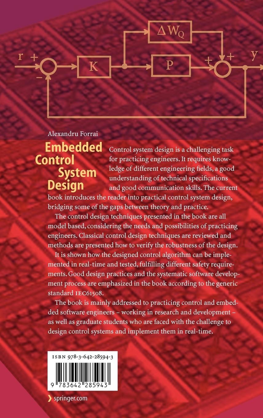 Rückseitencover Embedded Control System Design