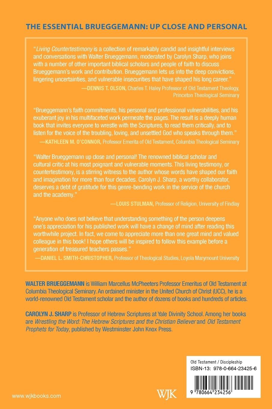 Rückseitencover Living Countertestimony