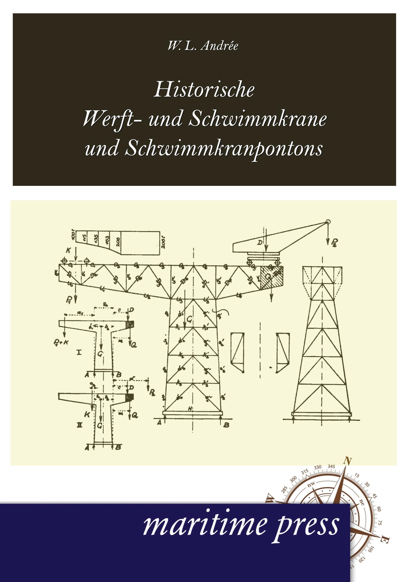 Vorderes Coverbild Historische Werft- und Schwimmkrane und Schwimmkranpontons