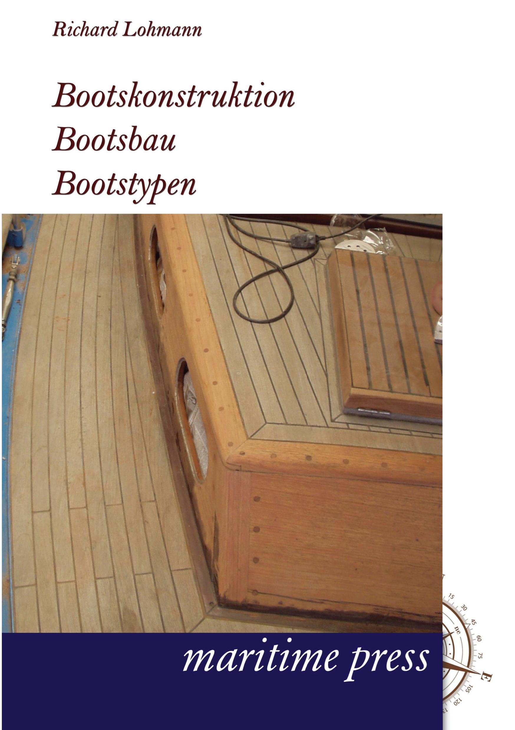 Vorderes Coverbild Bootskonstruktion, Bootsbau, Bootstypen