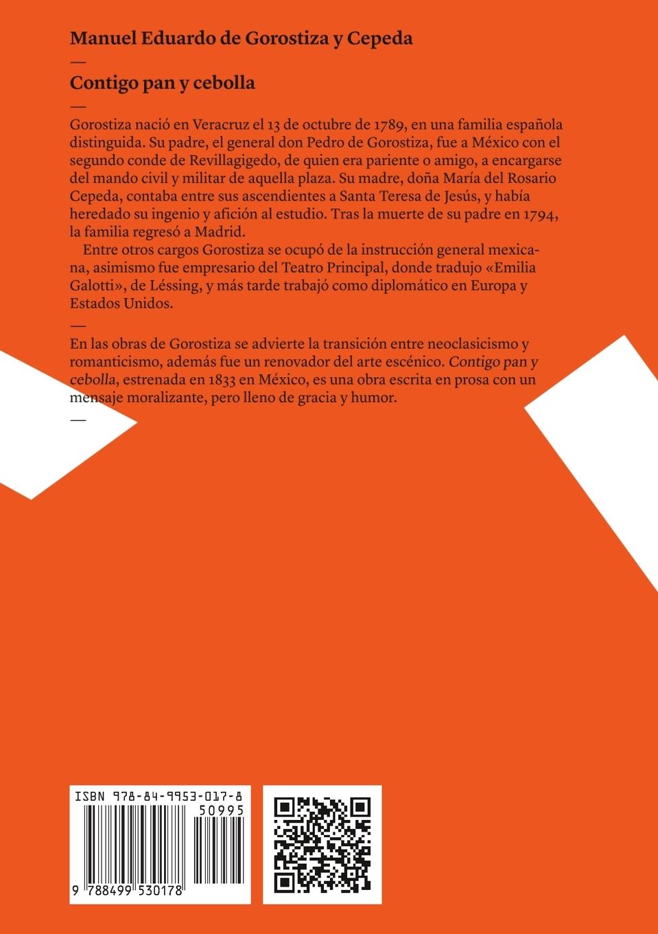 Rückseitencover Contigo pan y cebolla