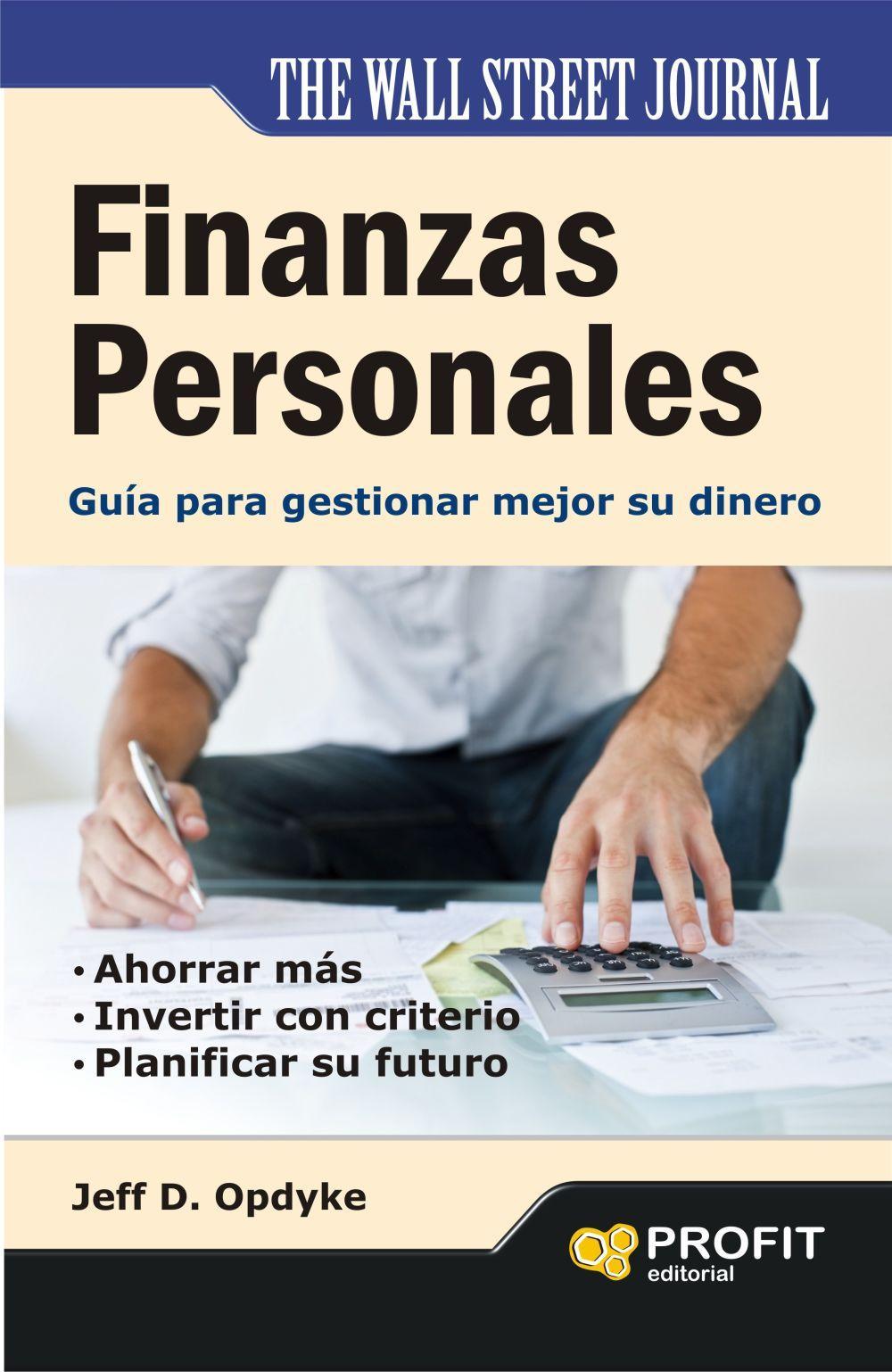 Vorderes Coverbild Finanzas personales : guía para gestionar mejor su dinero
