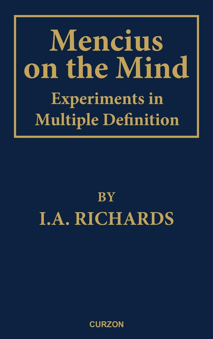 Vorderes Coverbild Mencius on the Mind