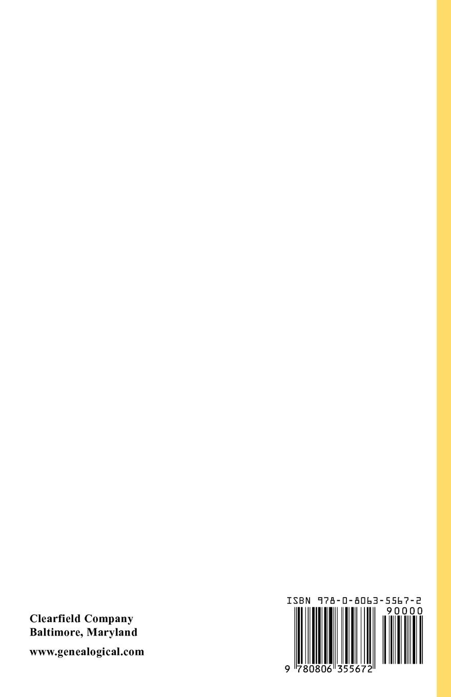 Rückseitencover Abstracts of the Testamentary Proceedings of the Prerogative Court of Maryland. Volume XXXV, 1767-1768. Libers