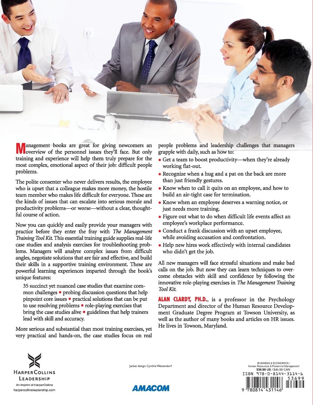 Rückseitencover The Management Training Tool Kit