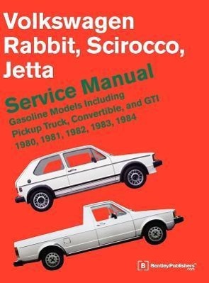 Vorderes Coverbild Volkswagen Rabbit, Scirocco, Jetta Service Manual
