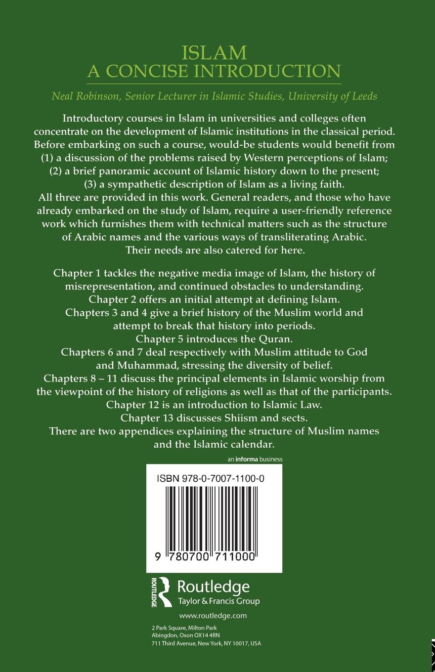 Rückseitencover Islam