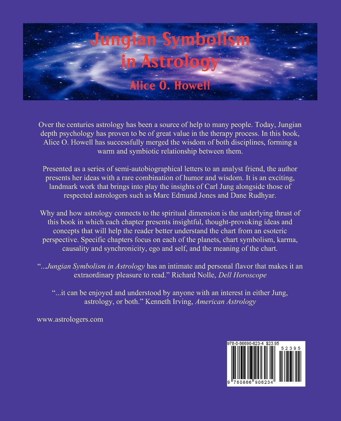 Rückseitencover Jungian Symbolism in Astrology