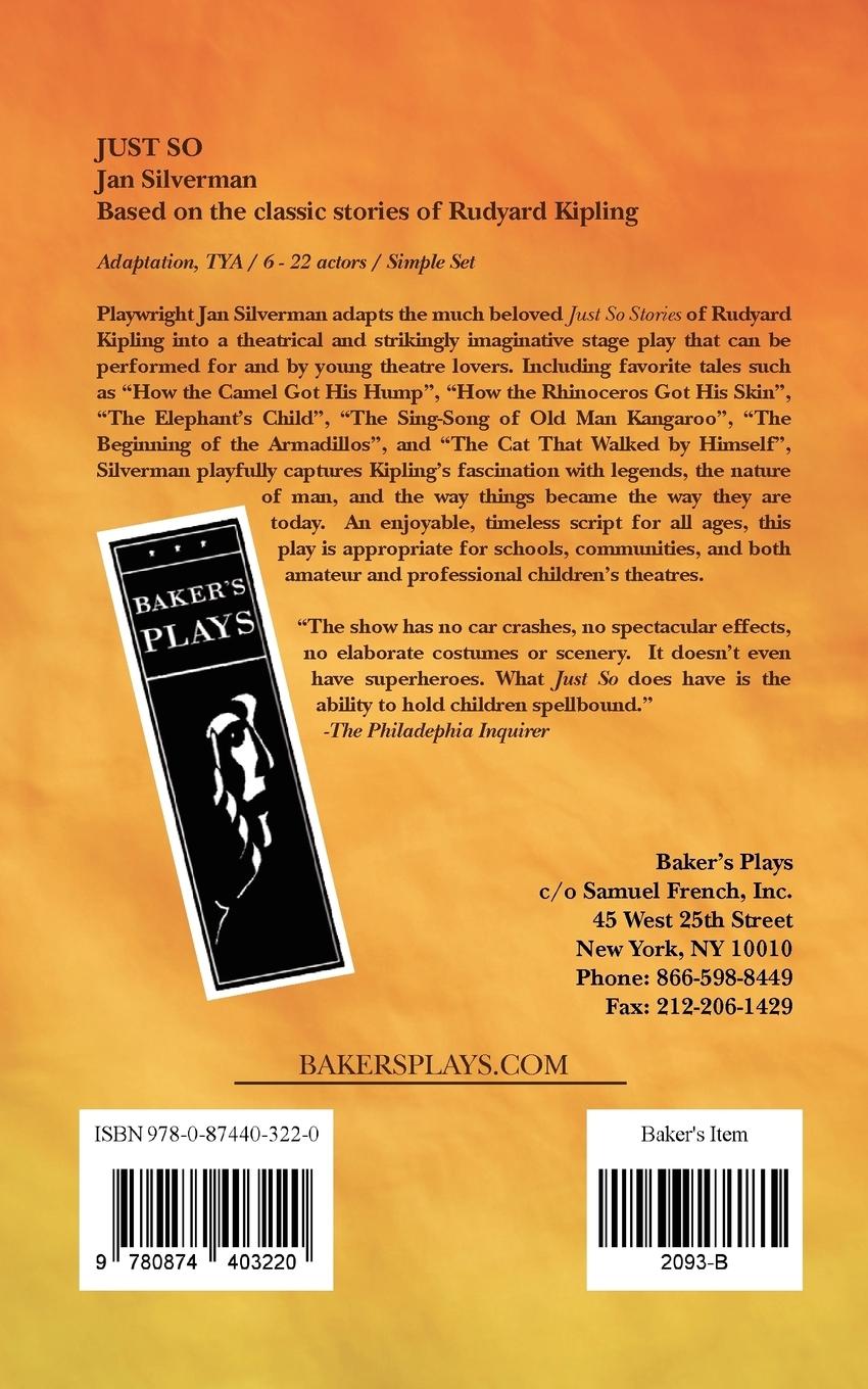 Rückseitencover Just So