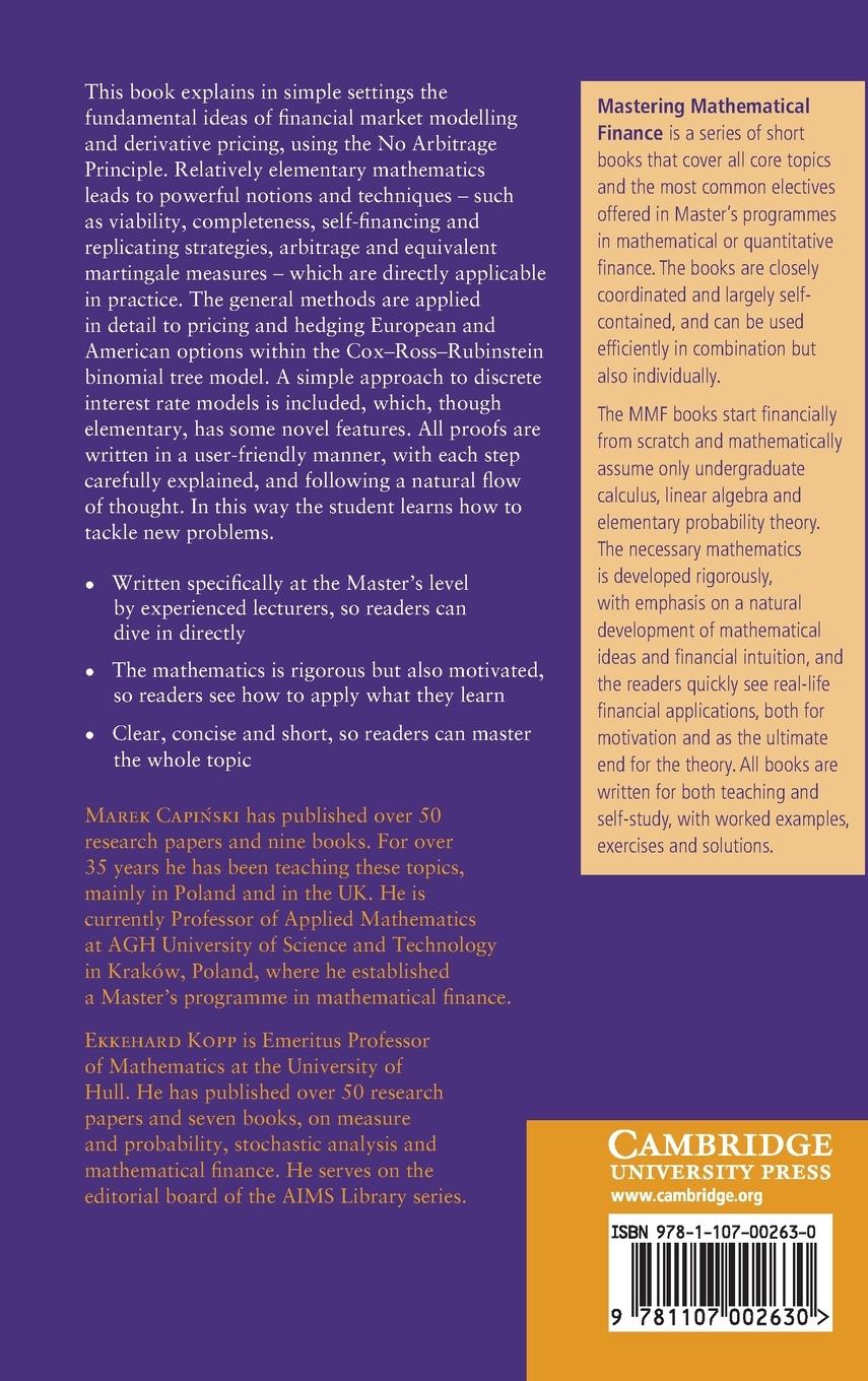 Rückseitencover Discrete Models of Financial Markets