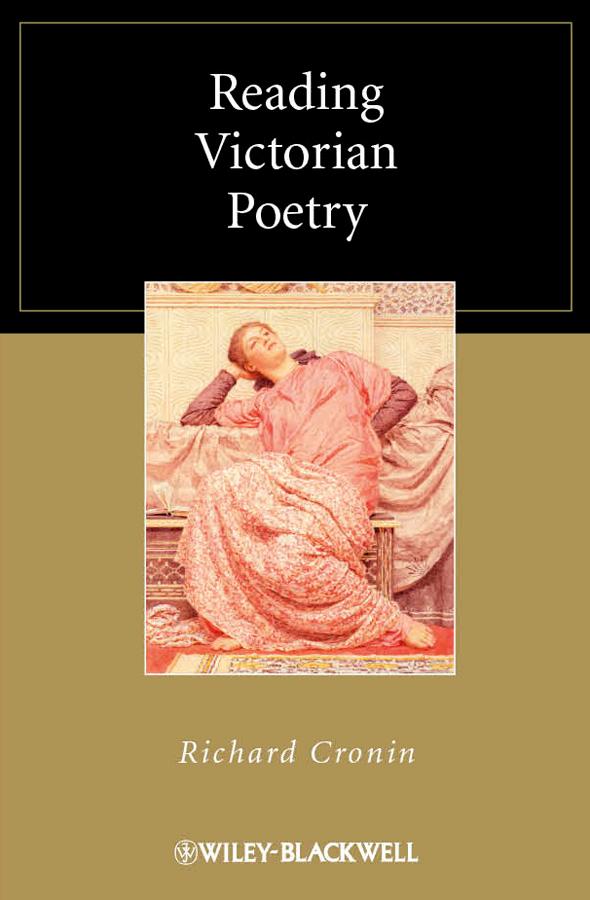 Vorderes Coverbild Reading Victorian Poetry