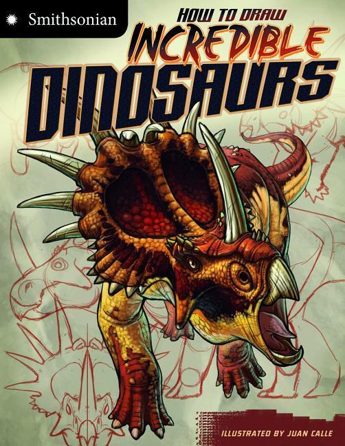 Vorderes Coverbild How to Draw Incredible Dinosaurs