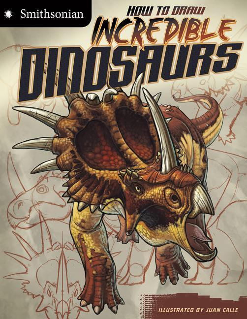 Vorderes Coverbild How to Draw Incredible Dinosaurs