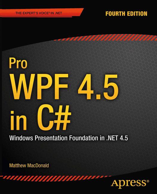 Vorderes Coverbild Pro Wpf 4.5 in C