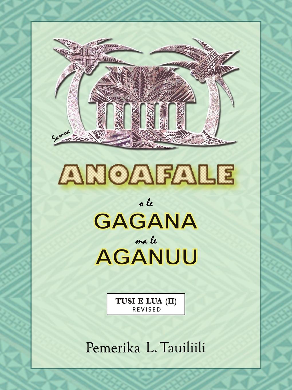 Vorderes Coverbild Anoafale O Le Gagana Ma Le Aganuu