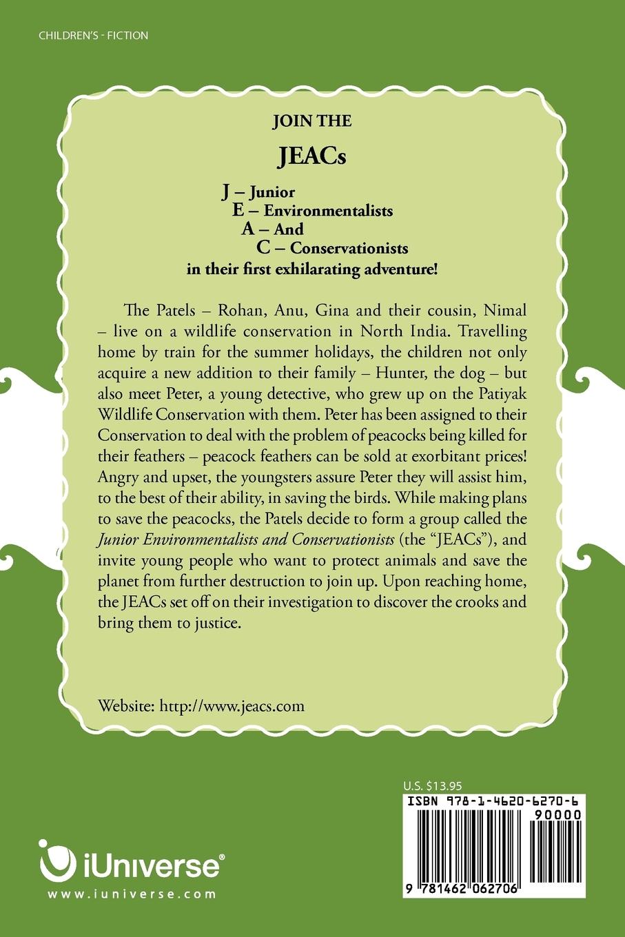 Rückseitencover Peacock Feathers