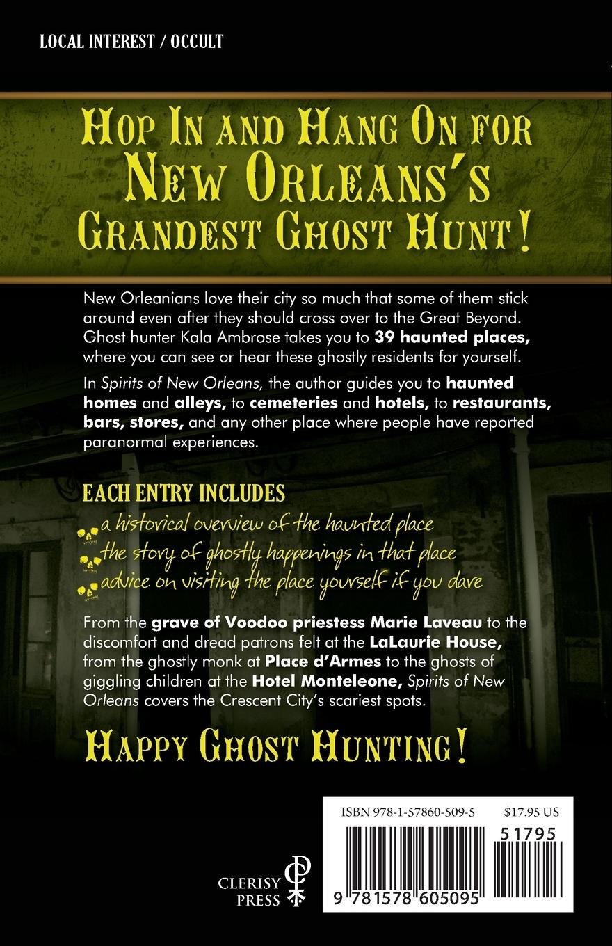 Rückseitencover Spirits of New Orleans
