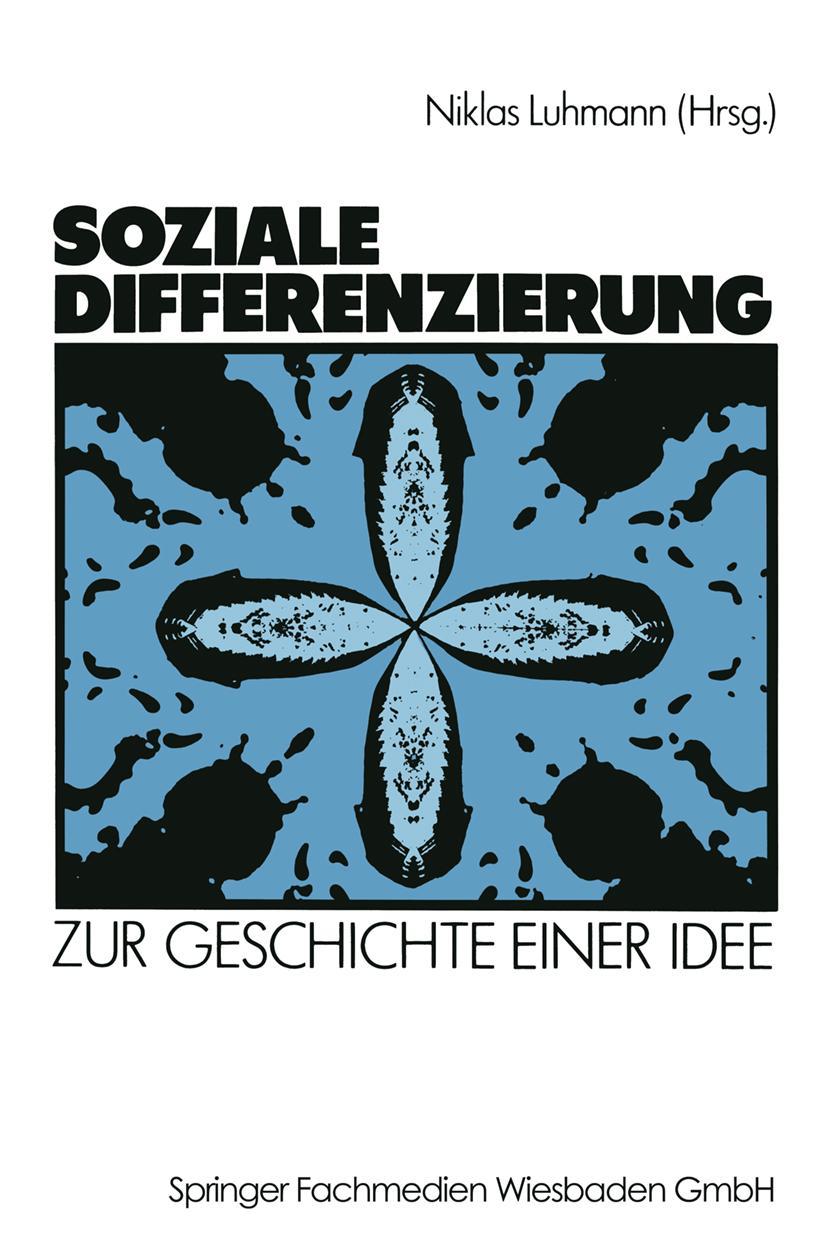 Vorderes Coverbild Soziale Differenzierung
